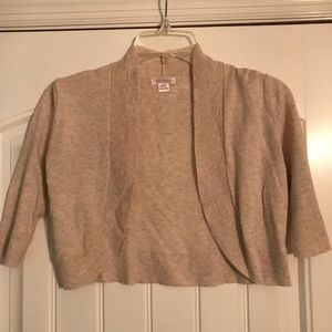 Xhilaration Short tan sweater (size XS)